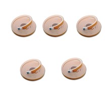 5 Adet 3 Metre Yapışkanlı Kapı Bandı Isı Yalıtım Süngeri