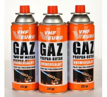 Remtas Vmf Eurogaz Kamp Ocak Gazı Valfli Kartuş 227GR - 3 Adet