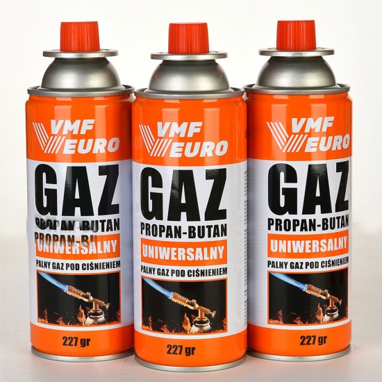 toptan-xml-dropshipping-Remtas Vmf Eurogaz Kamp Ocak Gazı Valfli Kartuş 227GR - 3 Adet