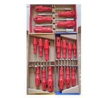 18 Parça Lokma - Torx - Düz ve Yıldız Tornavida Seti Takımı