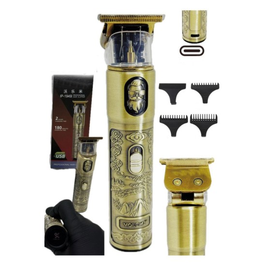 toptan-xml-dropshipping-Şarj Göstergeli Sakal Lazer Öncesi Vücut Ense Çizim Sıfıra Yakın Tıraş IP-1949