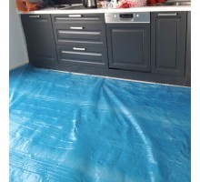 50 M2 Kalın Zemin Örtüsü Eşya Boya Badana Koruma Örtüsü 4x12.5 M