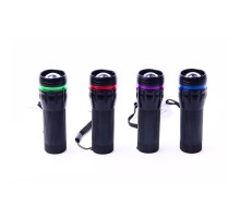 Özel Güvenlikler Için Menzilli Zoomlu Pilli El Feneri Dayanıklı