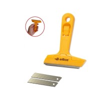 Çok Fonksiyonlu Profesyonel Cam Kazıma Bıçağı 2 Adet Yedek Bıçak Hediyeli