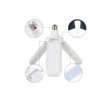 Pervane Ampül 45 W 3 Kollu Katlanır Pervane Led Ampül Tasarruflu Kanatlı Led