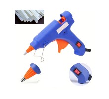 Sıcak Silikon Tabancası 60W On/OFF Tuşlu + 4 Adet Tam Boy Kalın Slikon Hediyeli