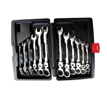 12 Parça Mafsallı Çırçırlı Kombine Taşıma Çantalı Anahtar Seti