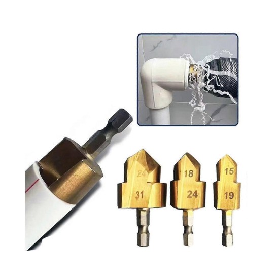 toptan-xml-dropshipping-PPRC Boru Genişletme ve Delme Bits Uçlu Matkap Seti DMX4760