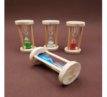 3 Dakikalık Ahşap Kum Saati