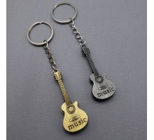 Metal Gitar Anahtarlık