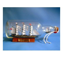 Mini Boy Şişe İçerisinde Gemi Maketi