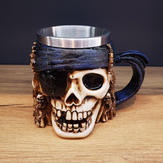 toptan-xml-dropshipping-3D Boyutlu Korsan Kupa Bardak
