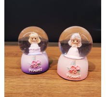 Küçük Boy Işıklı Kar Küresi Prenses