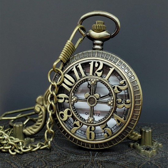 toptan-xml-dropshipping-Metal Köstekli Saat Sayılı Model