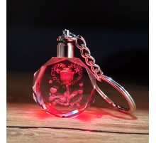 I Love You Tasarım Renk Değiştiren Anahtarlık