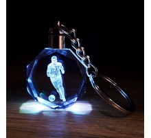 Futbol Tasarımlı Işıklı Anahtarlık