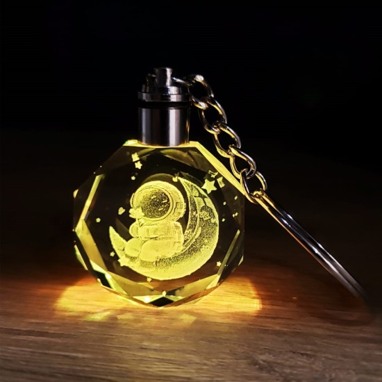 toptan-xml-dropshipping-Renk Değiştiren Astronot Tasarımlı Anahtarlık