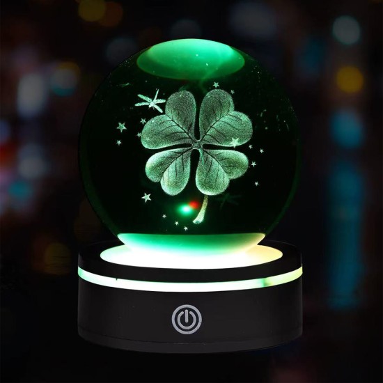 toptan-xml-dropshipping-Usb li Dönen Yonca Cam Küre