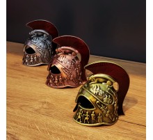 Metal Dekoratif Şövalye Miğferi