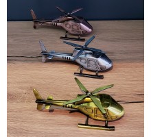 Dekoratif Metal Helikopter