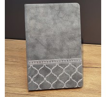 Deri Hatıra Defteri Gri