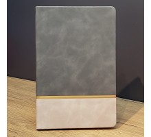 Çizgili Not Defteri Gri