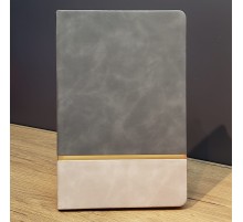 Çizgili Not Defteri Gri