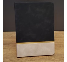 Siyah Çizgili Deri Defter