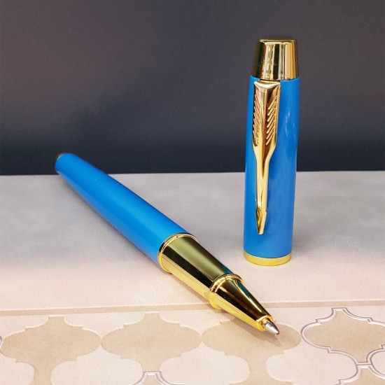 toptan-xml-dropshipping-Turkuaz Metal Roller Kalem