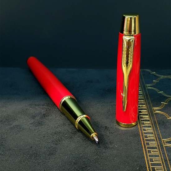 toptan-xml-dropshipping-Metal Kırmızı Roller Kalem