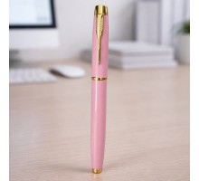 Premium Pembe Metal Roller Kalem