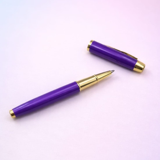 toptan-xml-dropshipping-Mor Metal Roller Kalem