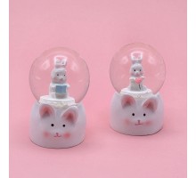 Mini Boy Tavşan Tasarımlı Kar Küresi