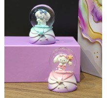 Işıklı Mini Kar Küresi Tavşan 1 Adet