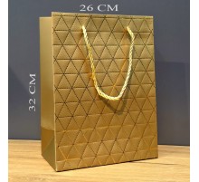 Büyük Boy Gold Hediye Çantası