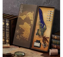 Tüylü Özel Tasarım Divit Hokka Kalem Seti