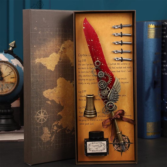 toptan-xml-dropshipping-Vintage Tasarım Kaligrafi Kalemi