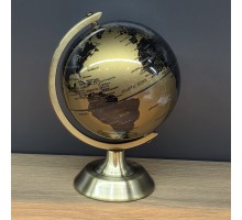 Metal Ayaklı Dekoratif Masaüstü Dünya Küresi