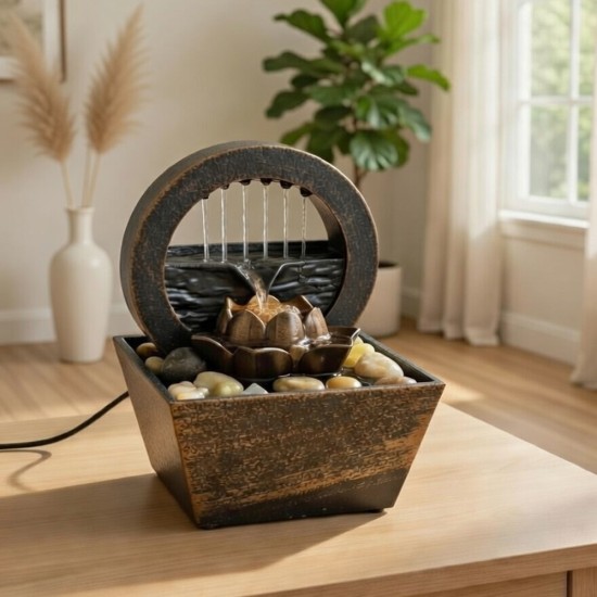 toptan-xml-dropshipping-Dekoratif Masaüstü Su Şelalesi