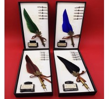 Tüylü Divit Kalem Seti