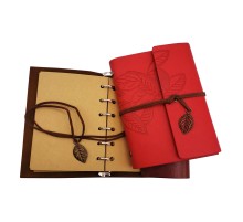 Küçük Boy Retro Deri Defter