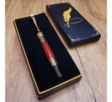 Gold Desenli Metal Roller Kalem