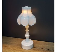 Pilli Dekoratif Abajur Masa Lambası