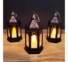Küçük Boy Pilli Kandil Fener 1 Adet