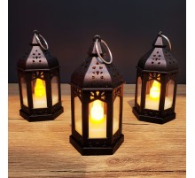 Küçük Boy Pilli Kandil Fener 1 Adet