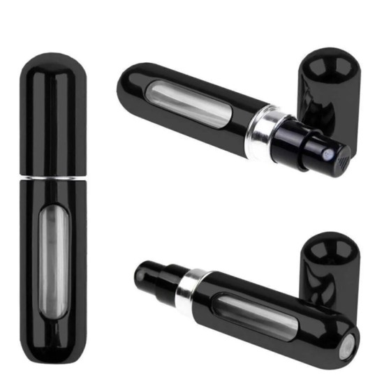 toptan-xml-dropshipping-Cep Parfüm Şişesi Siyah