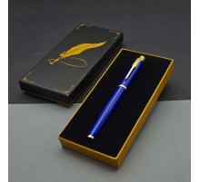 Öğretmenler Günü Hediyesi Kutulu Metal Mavi Kalem