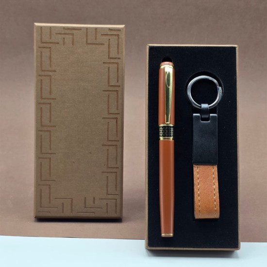 toptan-xml-dropshipping-Kutulu Kalem Anahtarlık Set