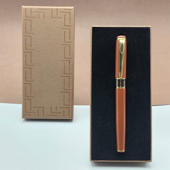 toptan-xml-dropshipping-Promosyon Kutulu Kahverengi Kalem