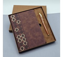 Lüks Kutulu Defter Kalem Set